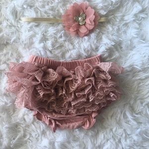 Newborn girl photoshoot outfit